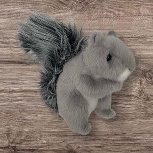 Douglas Gray Plush Squirrel Stuffed Animal Toy Girls Boys Ages 18 Months & Up